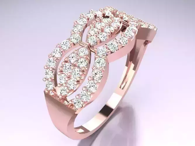 Diamond Ring - Womens Rings - GN136