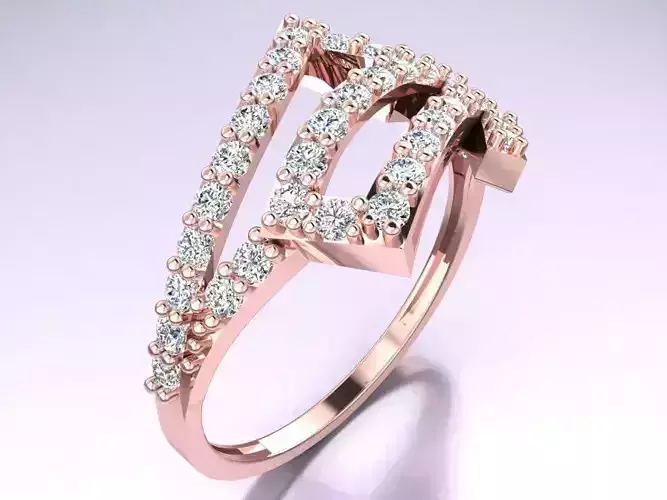 Diamond Ring - Womens Rings - GN142