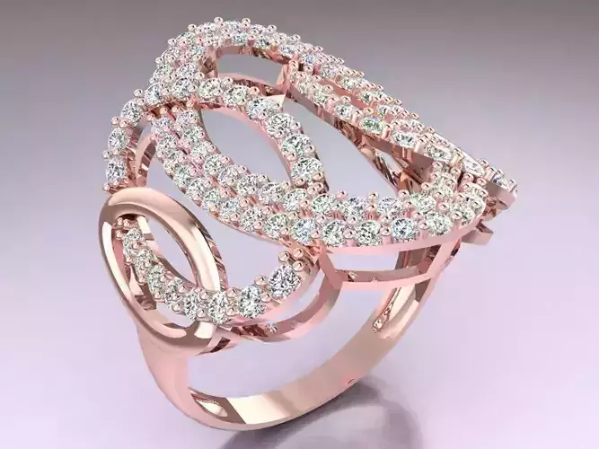 Diamond Ring - Womens Rings - GN156