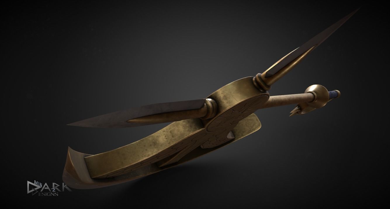 Rhitta from 7 deadly Sins 3D model_1