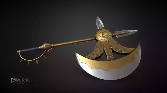 Rhitta from 7 deadly Sins 3D model