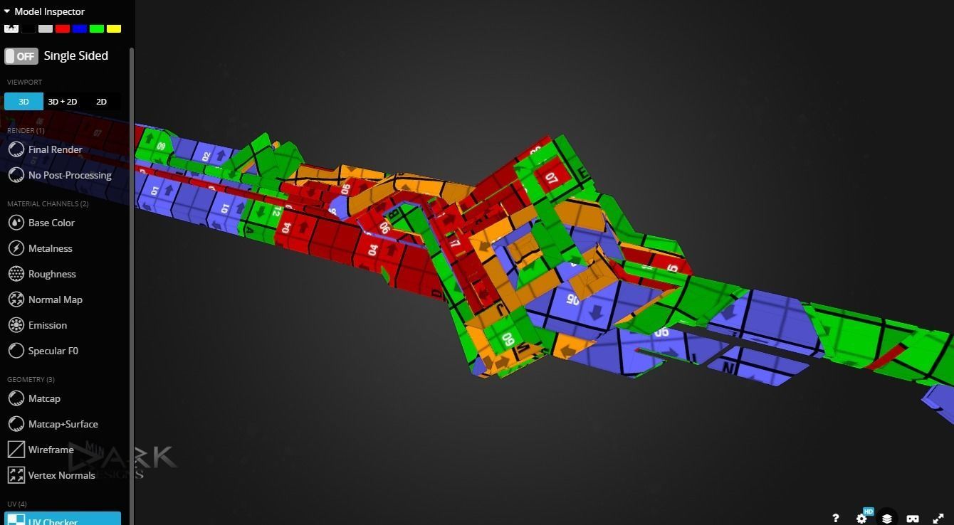 Summit Shaper Low-poly 3D model_5