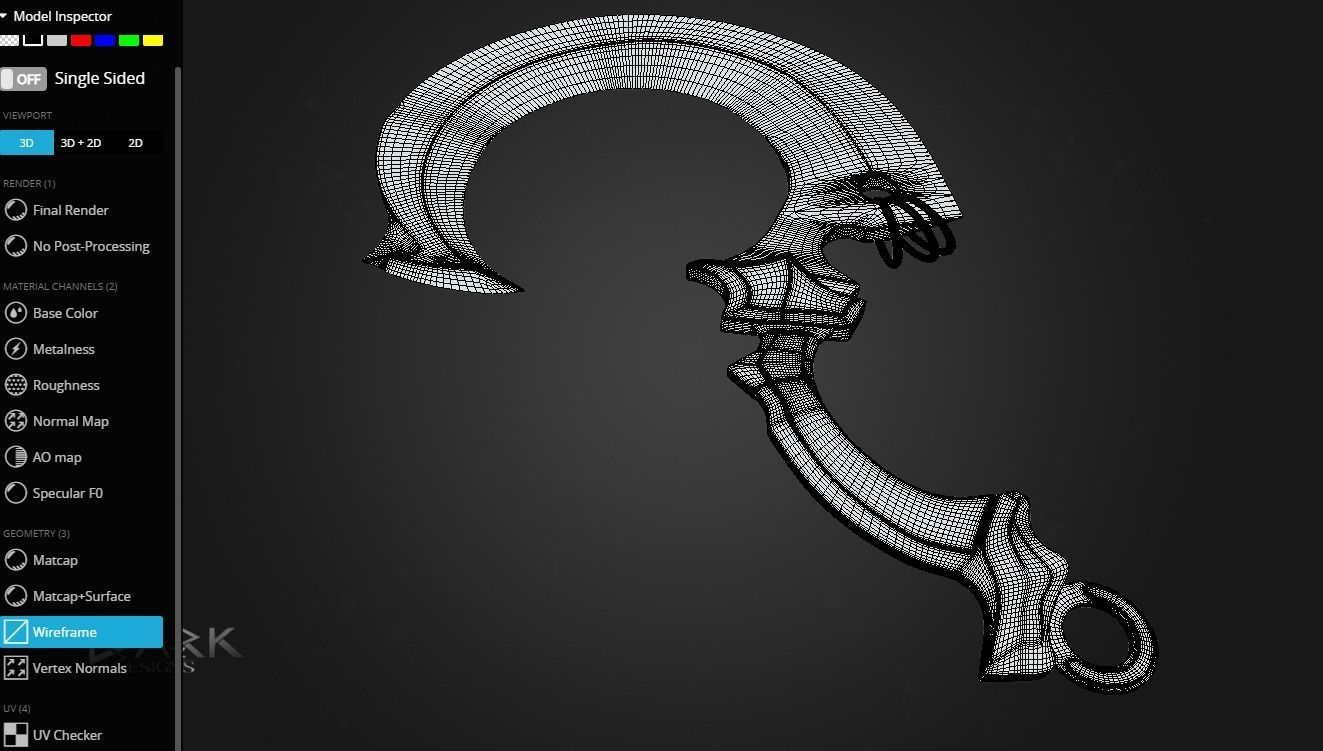 Halfmoon the Meat Hook 3D model_5