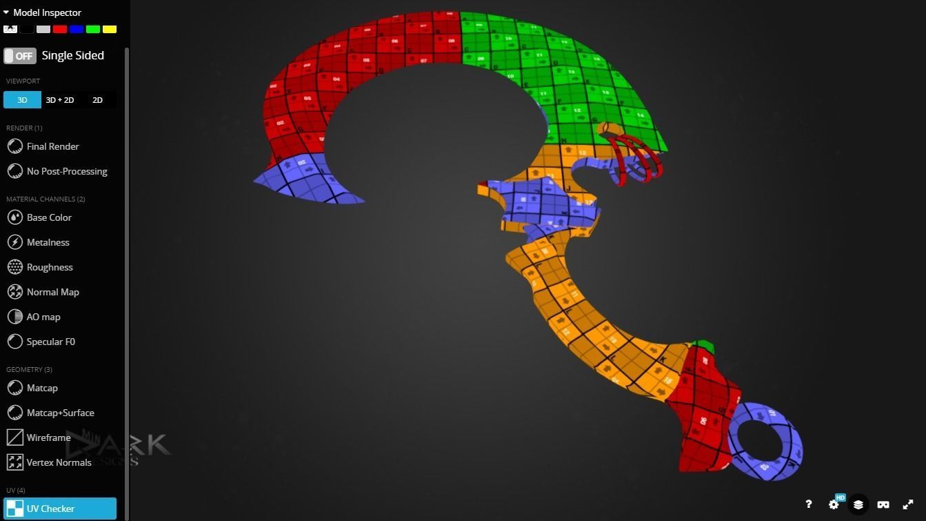 Halfmoon the Meat Hook 3D model_6