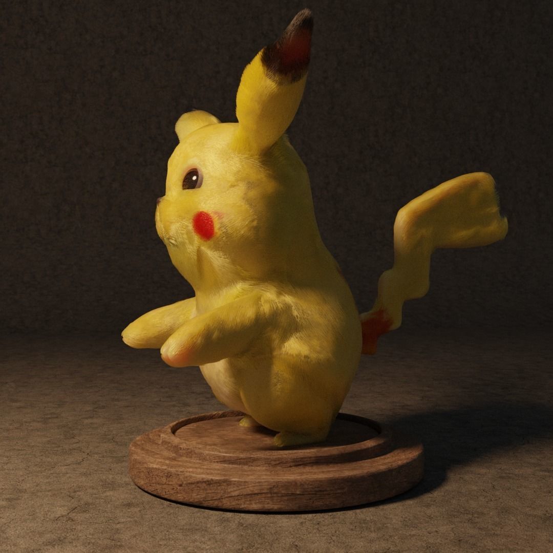 Pikachu 3D model_1