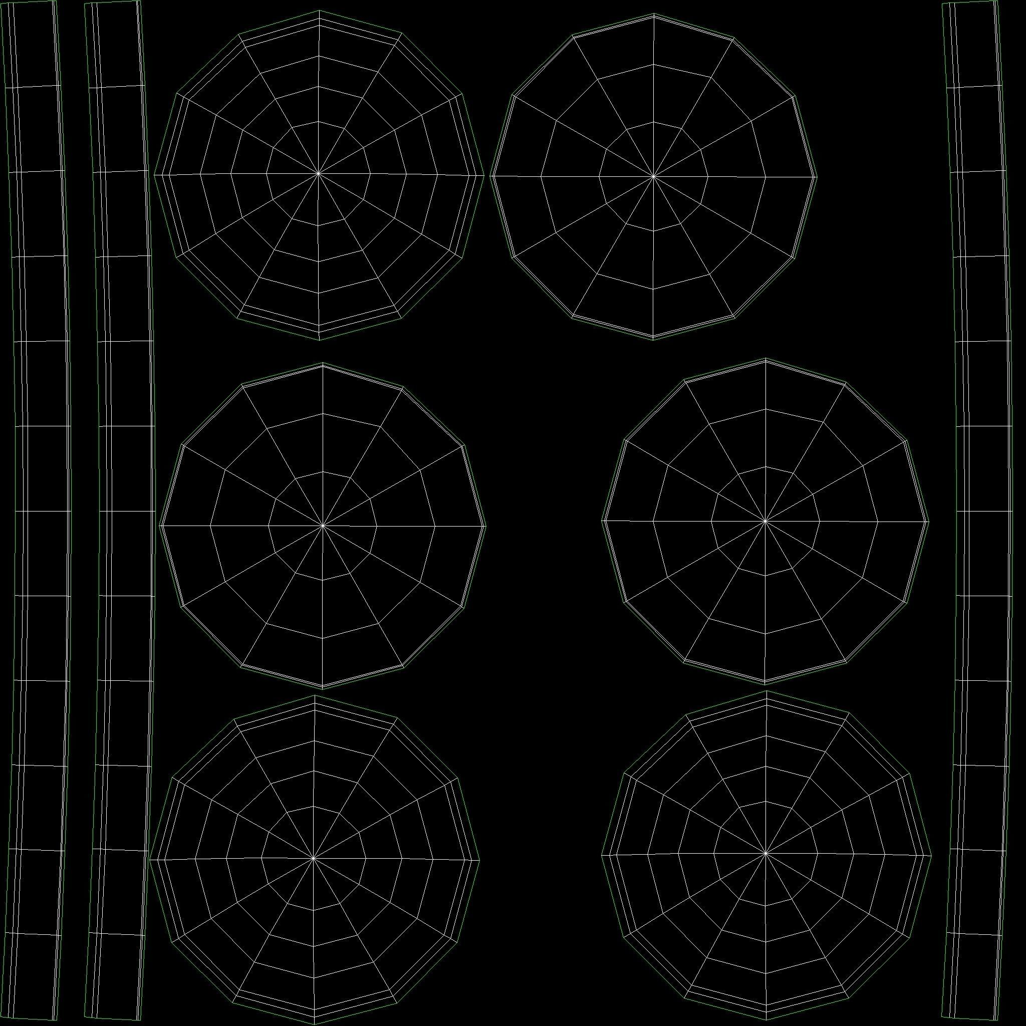 Modern Standing Floor Light 3D model_9