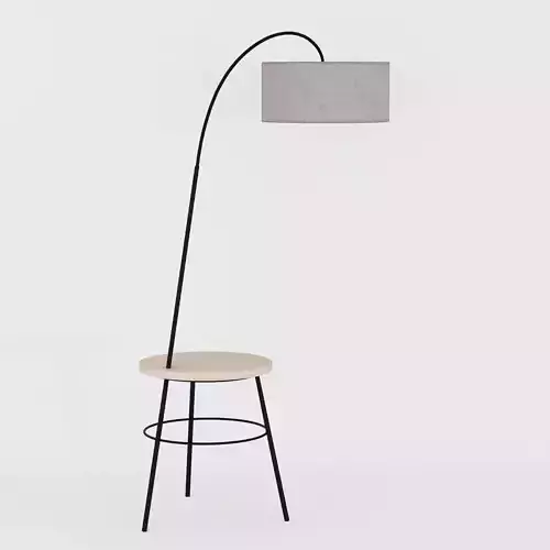 Modern Standing Floor Light 3D model