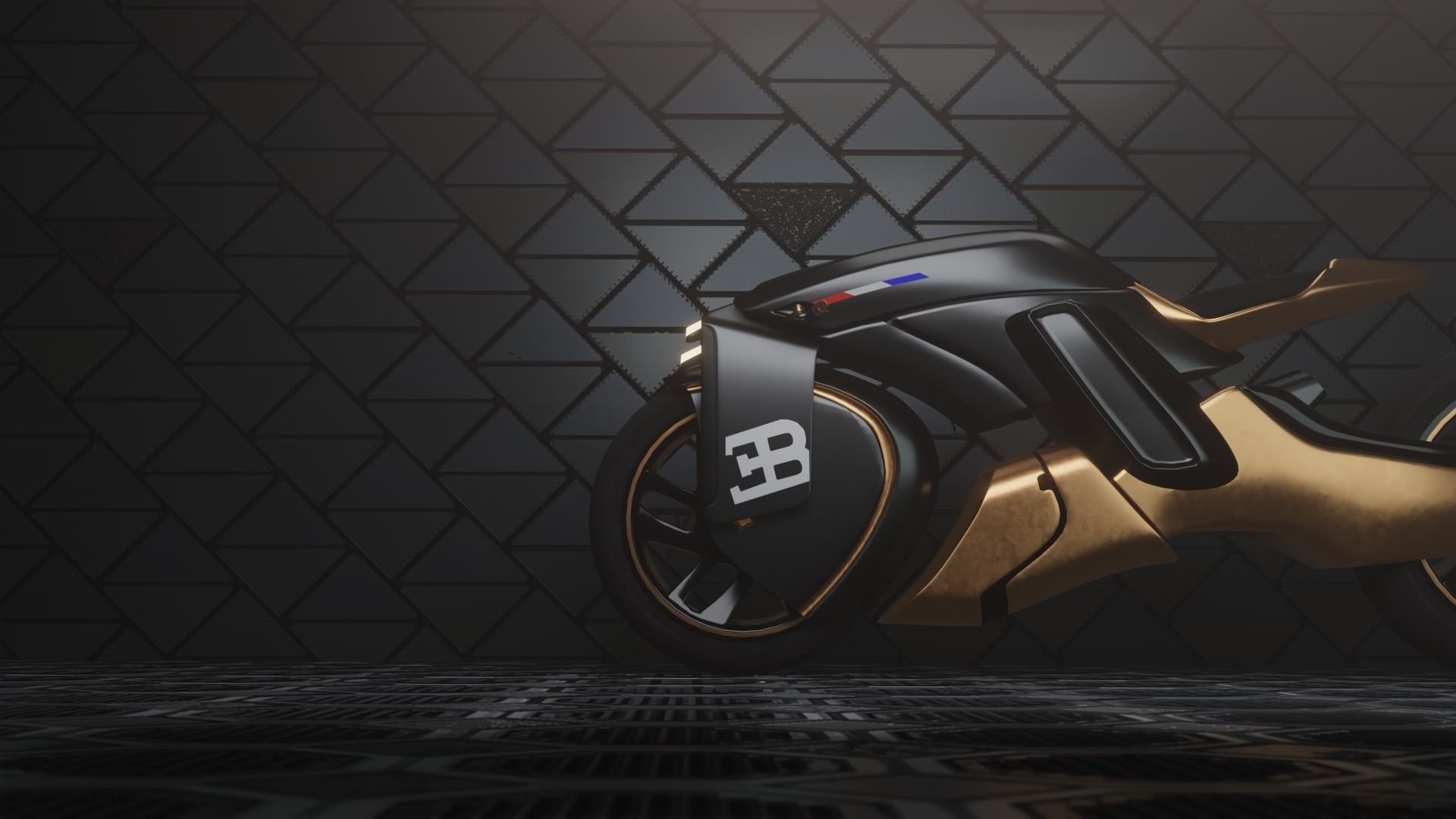 Sci-Fi concept Bike new 3D model_41