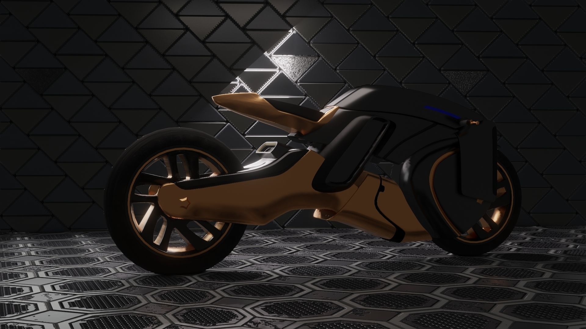 Sci-Fi concept Bike new 3D model_20