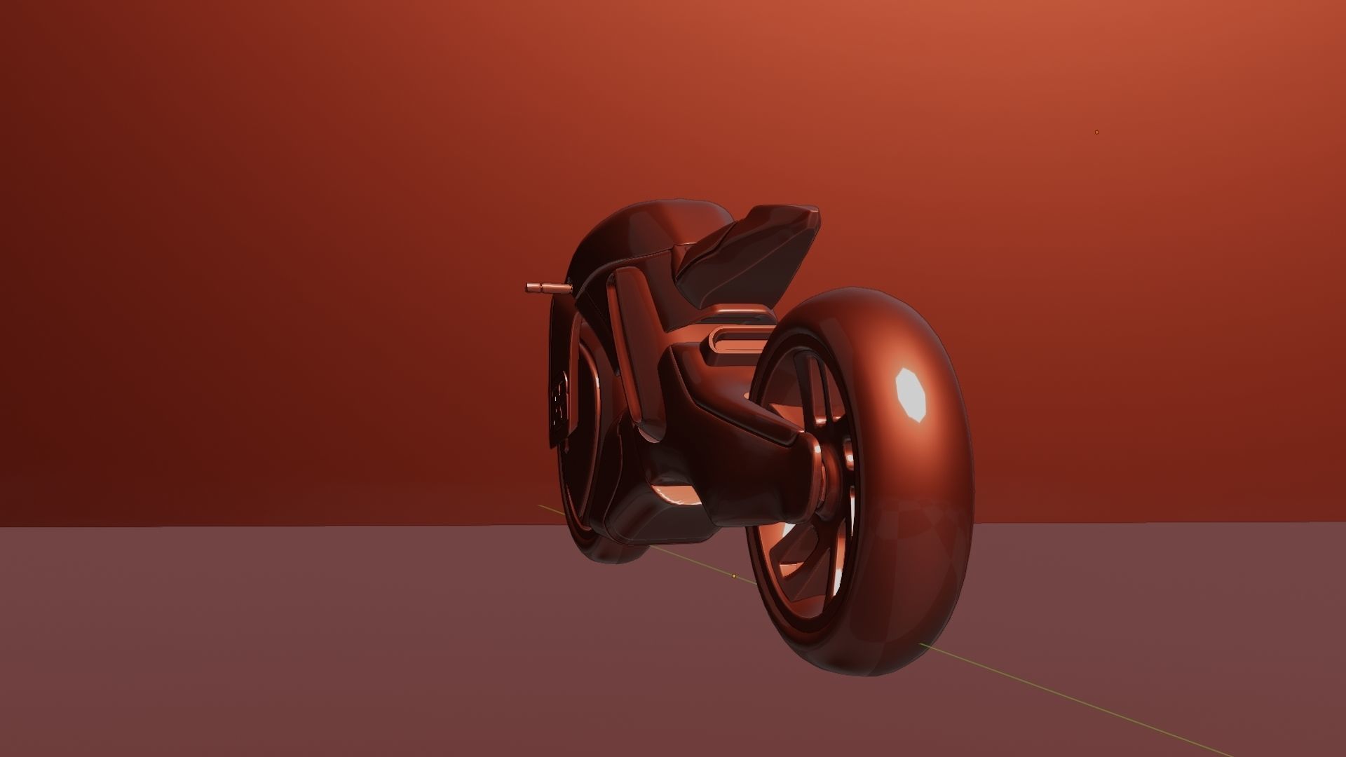 Sci-Fi concept Bike new 3D model_111