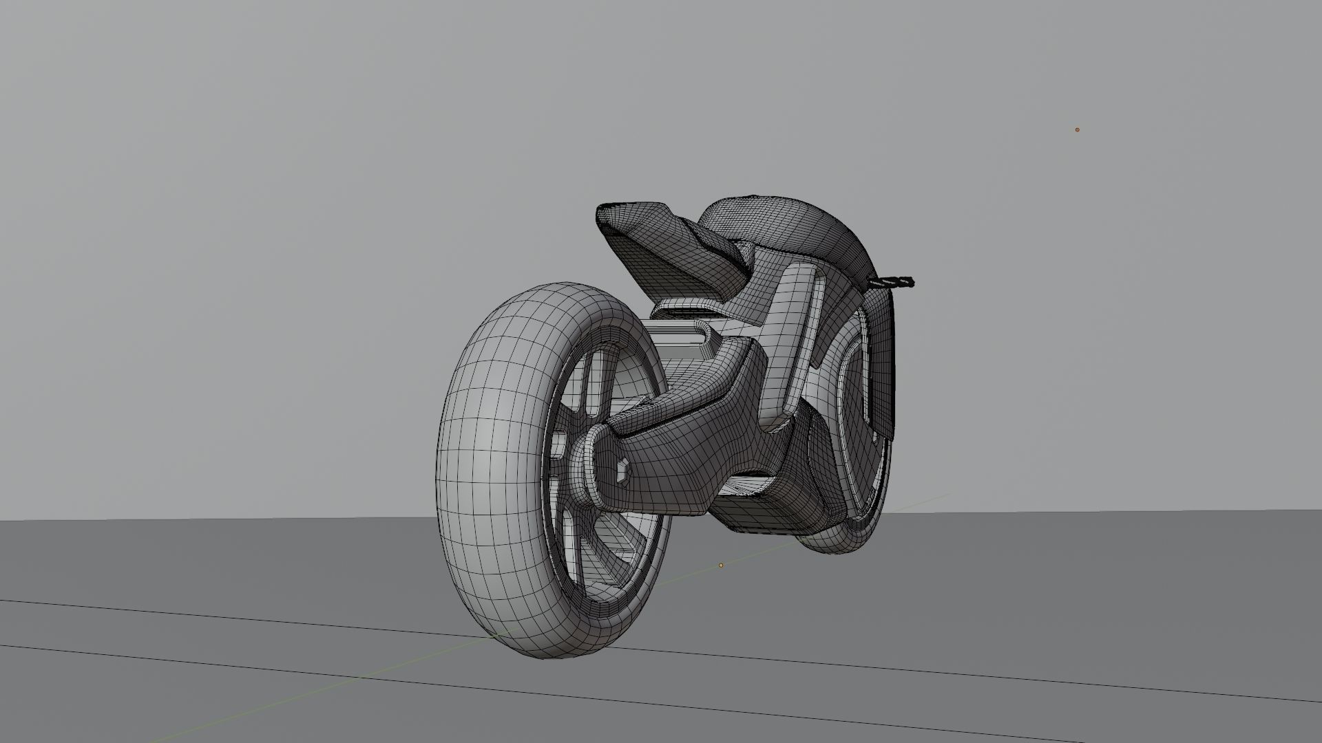 Sci-Fi concept Bike new 3D model_77
