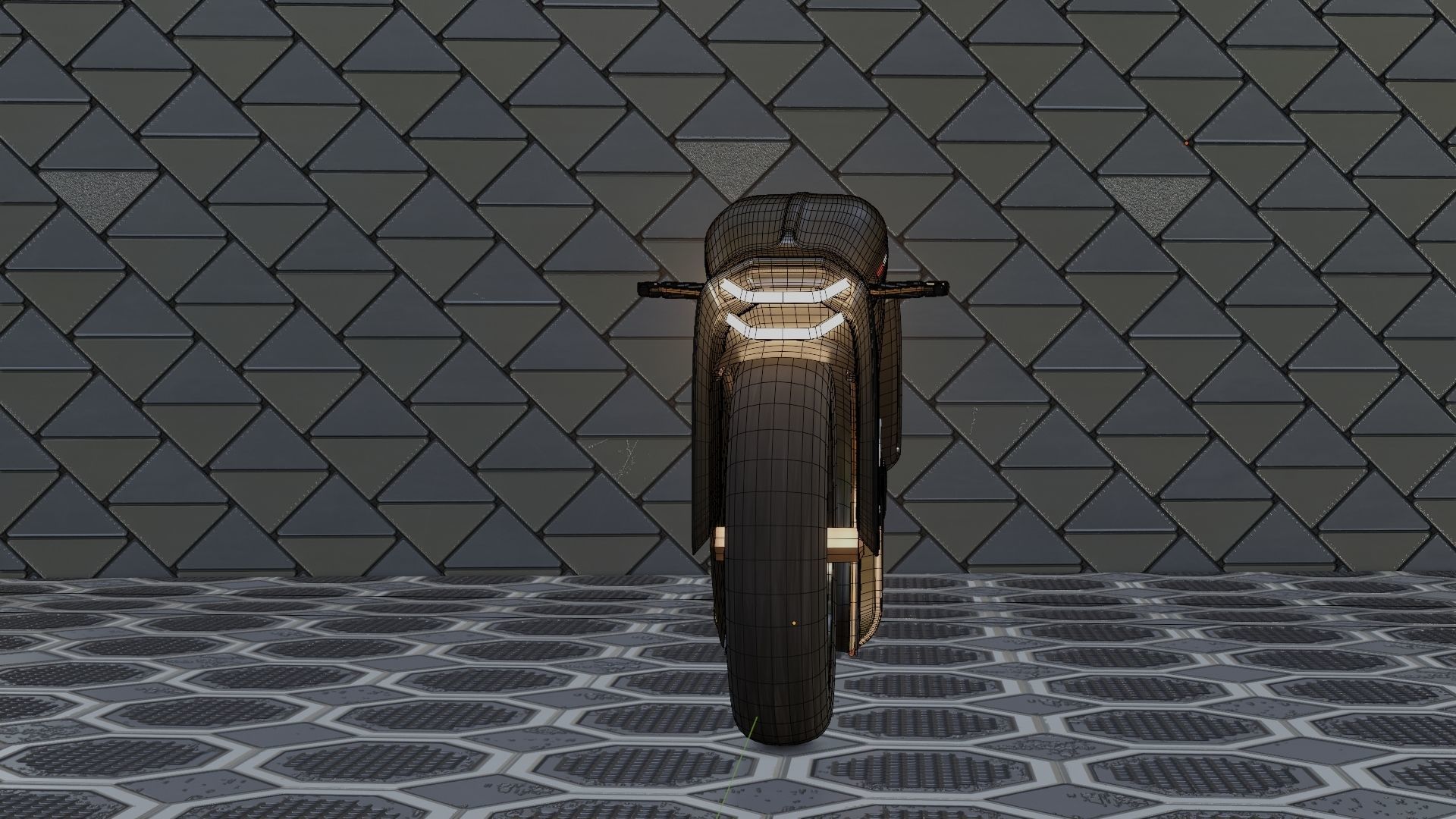 Sci-Fi concept Bike new 3D model_50