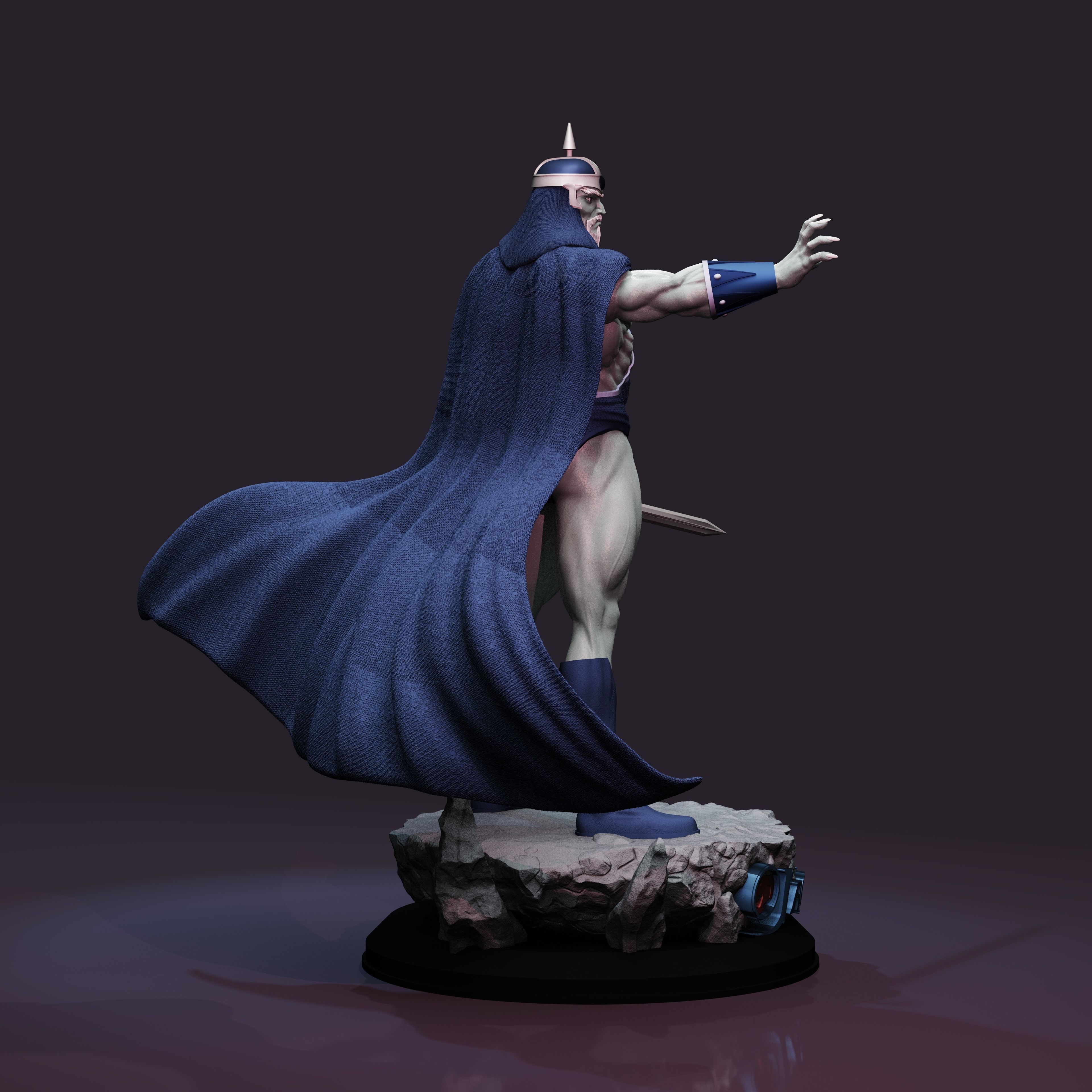 Jaga from Thundercats STL files for 3d printing collectibles 3D print model_1