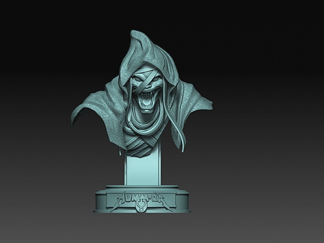MummRa Wang Sorcerer from Thundercats STL files for 3d printing 3D print model_1