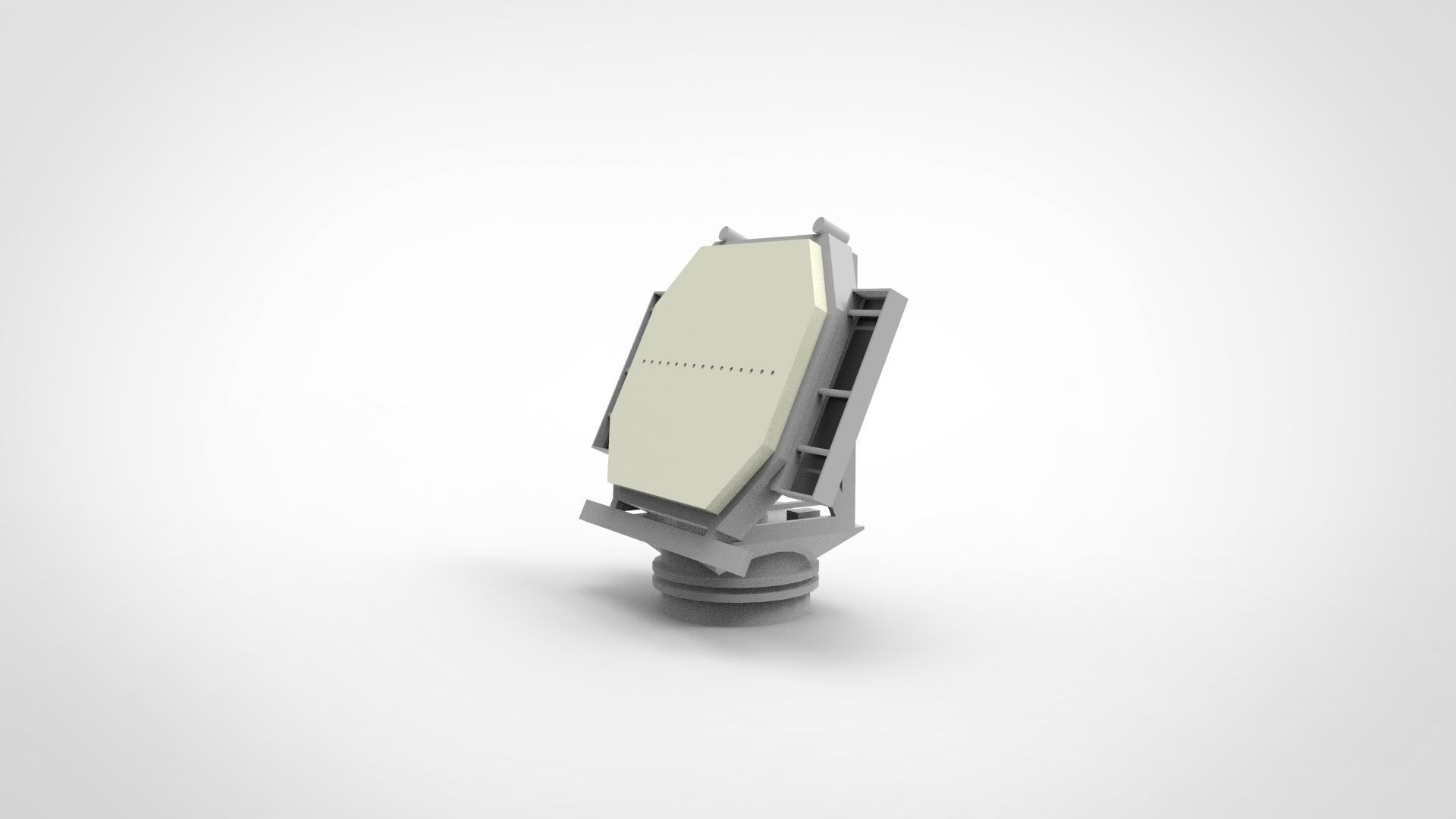 Aesa Radar Ship 3D print model_2