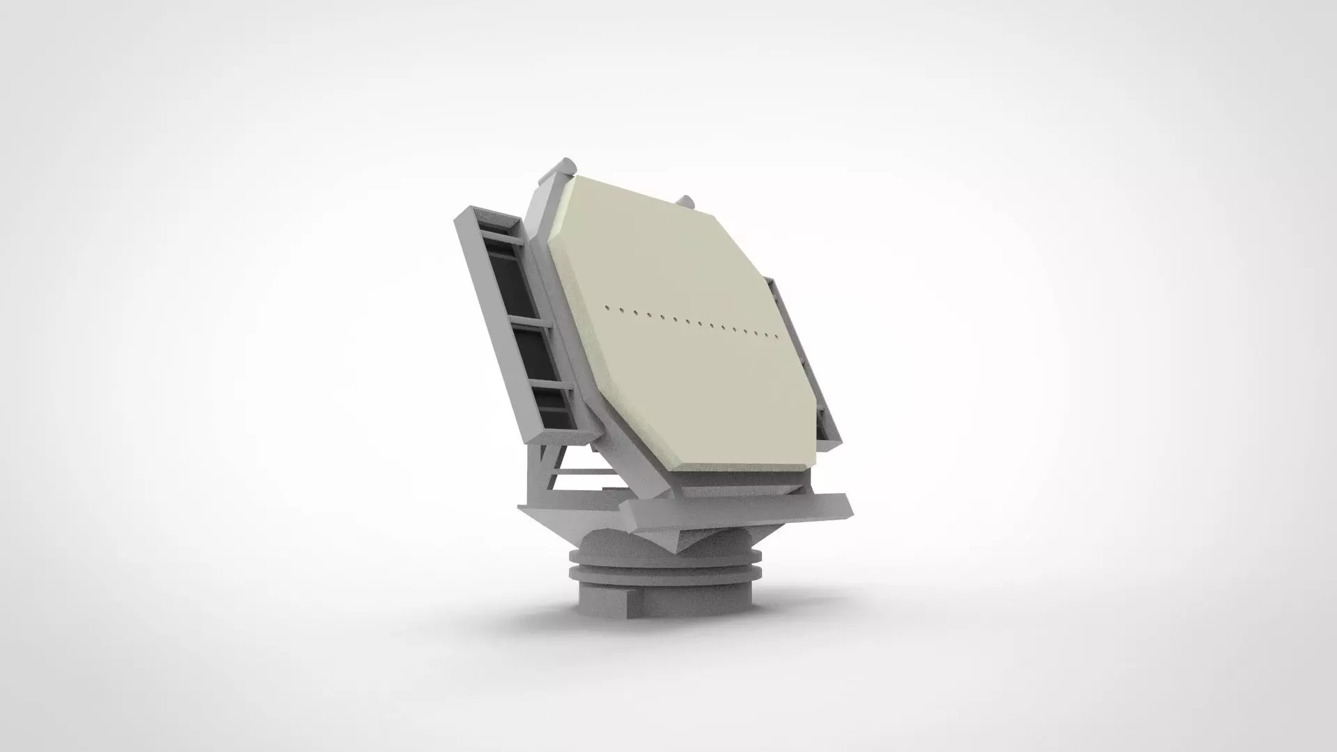 Aesa Radar Ship 3D print model_0