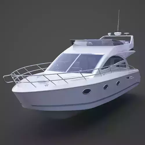 Photorealistic Yacht 01