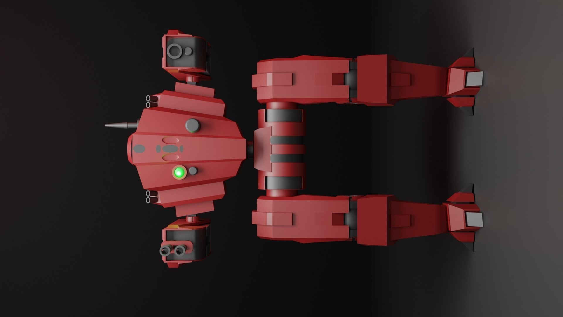 robot 3d model 3D model_1