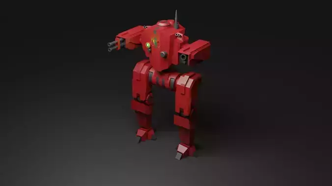 robot 3d model 3D model