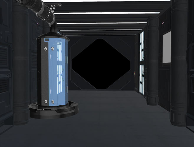 Sci-Fi Cryo Chamber 3D model
