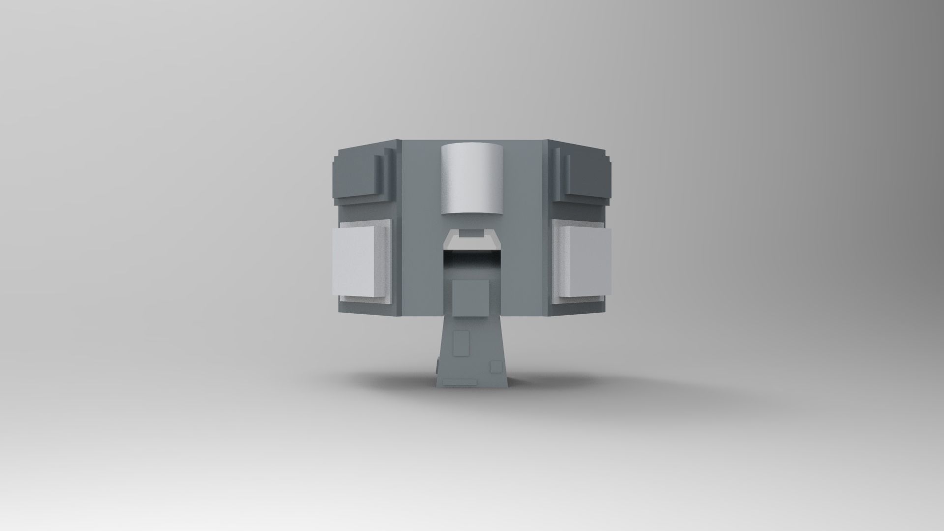 Antenna ECM Ship 3D print model_2