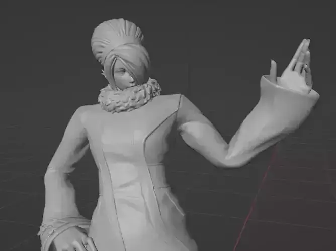 ace king of fighters 3D print model