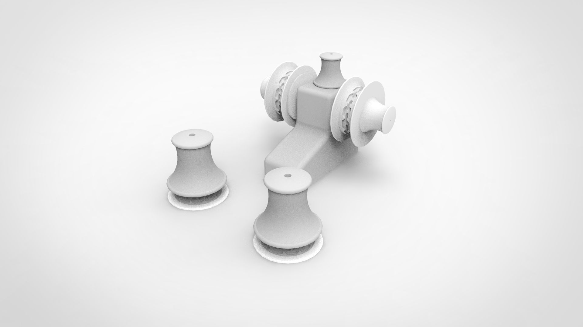 Yacht windlass 3D print model_1