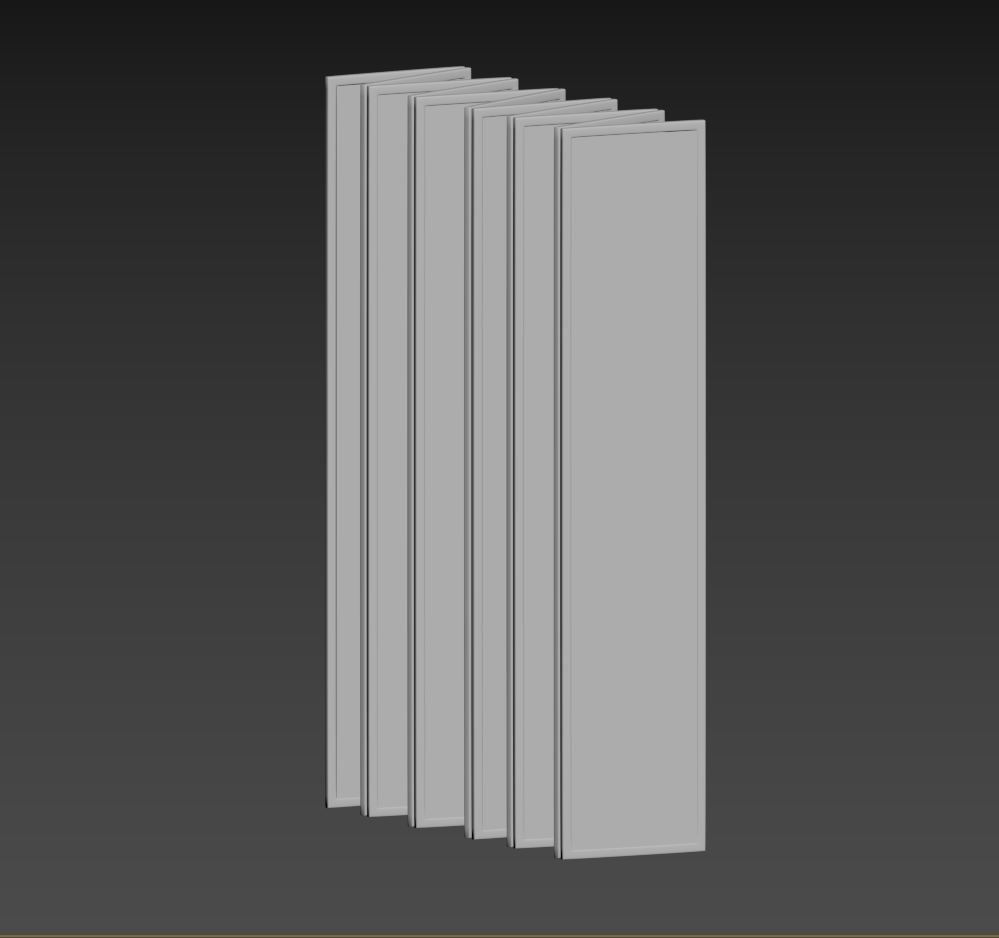 folding door Free 3D model_2