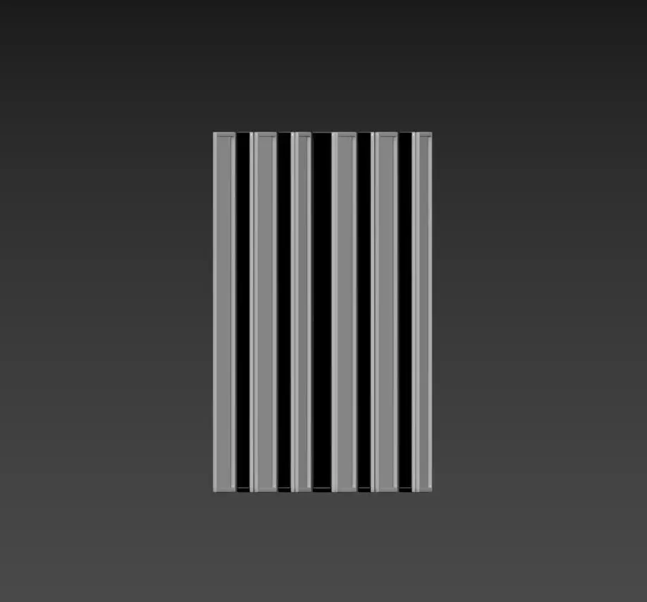 folding door Free 3D model_0