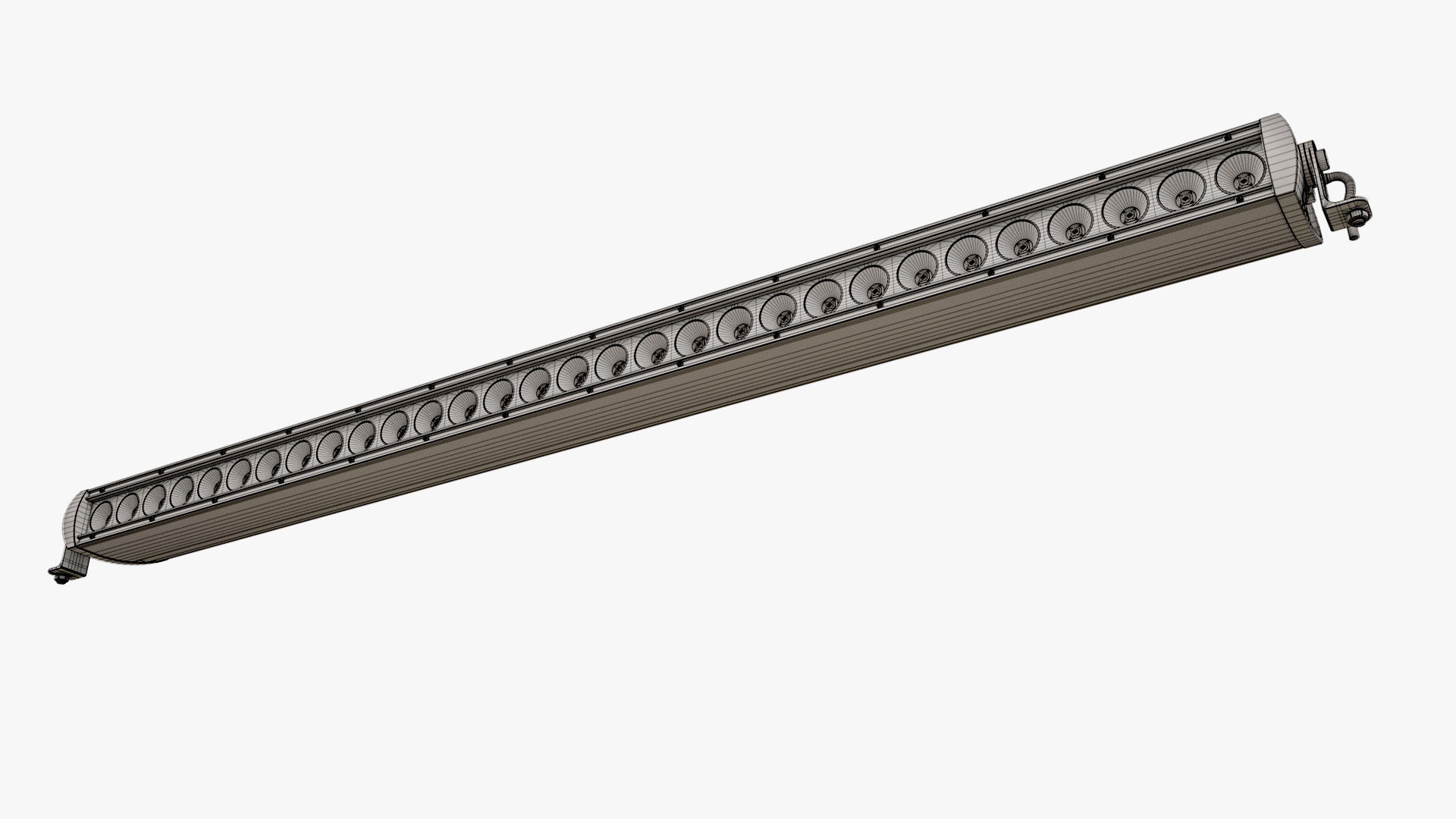 Large LED Light Bar V2 3D model_12