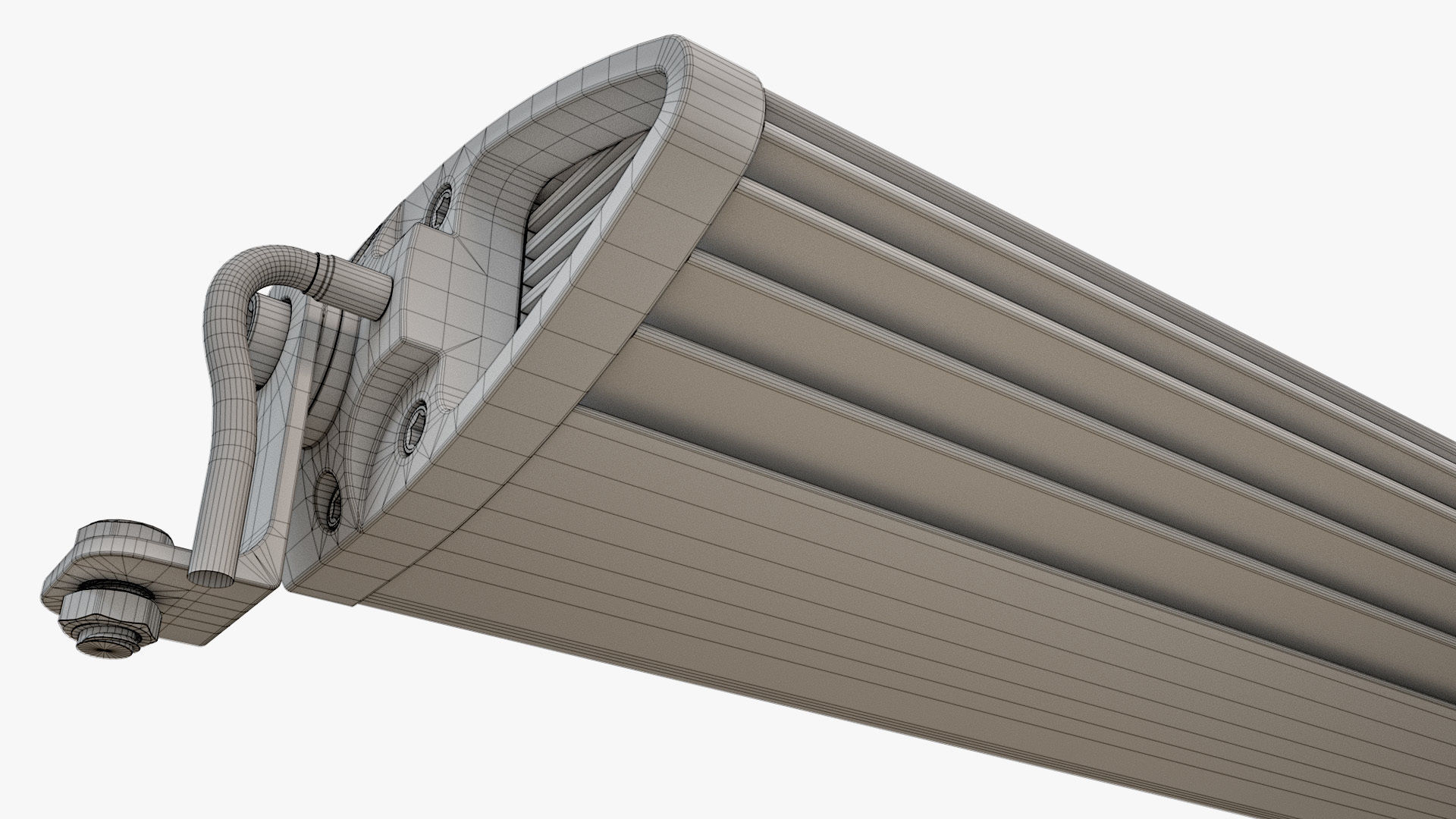 Large LED Light Bar V2 3D model_17