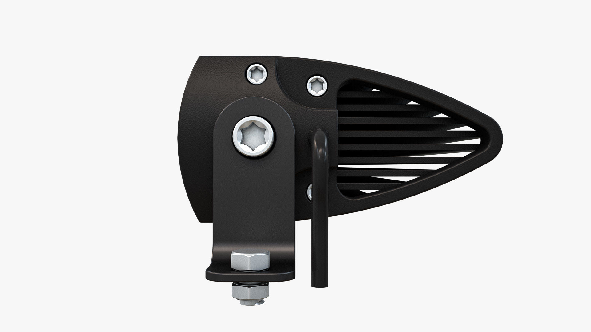 Large LED Light Bar V2 3D model_4