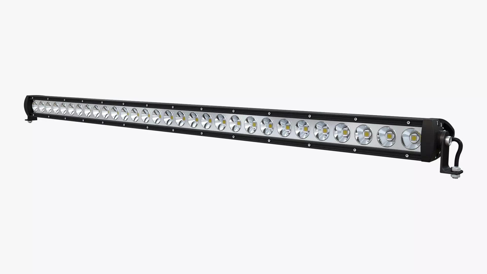 Large LED Light Bar V2 3D model_0