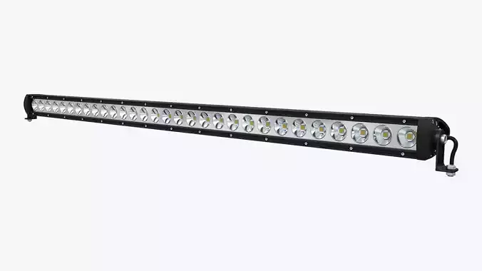 Large LED Light Bar V2 3D model