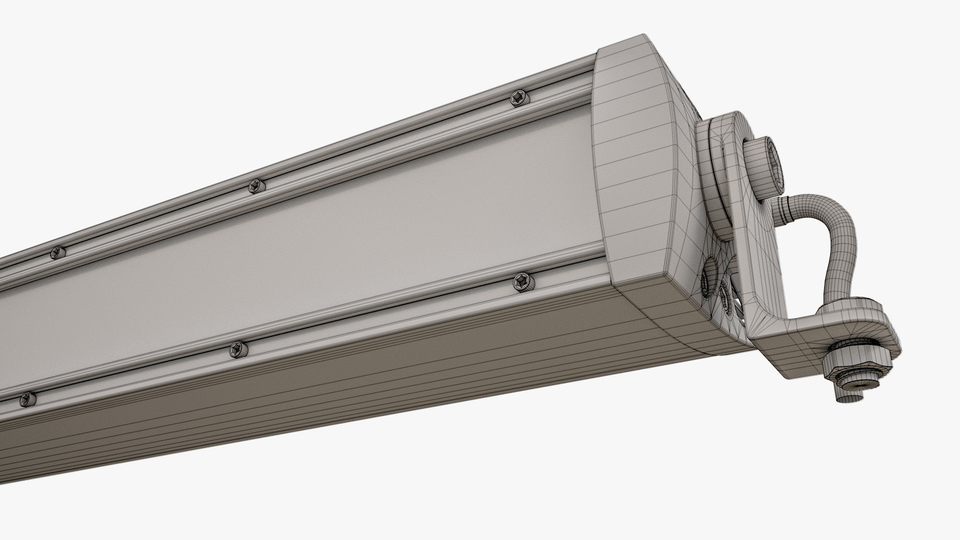 Large LED Light Bar V2 3D model_15