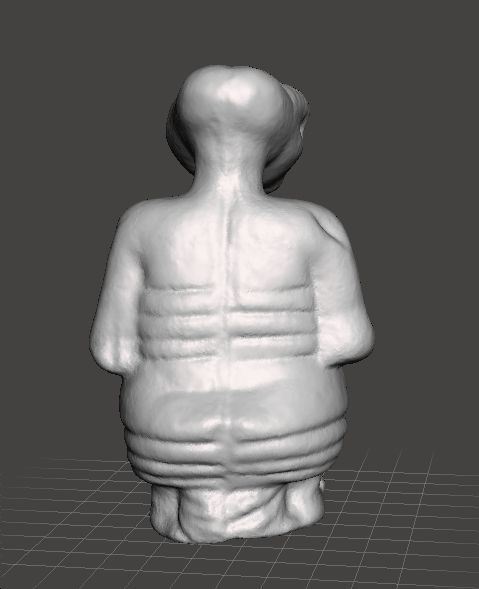 ET WITH ICE CREAM 1982 PVC PLASTIC GASHAPON TOY FIGURE ALIEN 3D print model_2