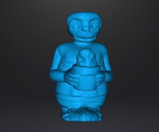 ET WITH ICE CREAM 1982 PVC PLASTIC GASHAPON TOY FIGURE ALIEN 3D print model_6