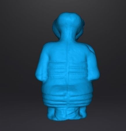 ET WITH ICE CREAM 1982 PVC PLASTIC GASHAPON TOY FIGURE ALIEN 3D print model_7