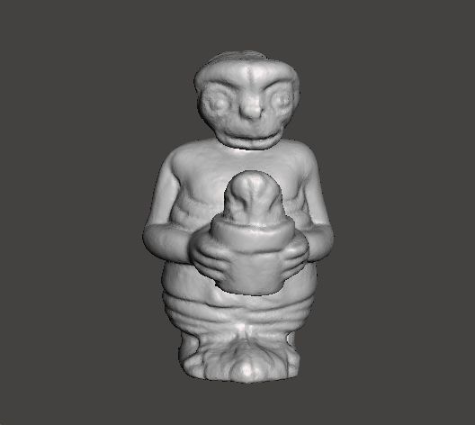 ET WITH ICE CREAM 1982 PVC PLASTIC GASHAPON TOY FIGURE ALIEN 3D print model_4