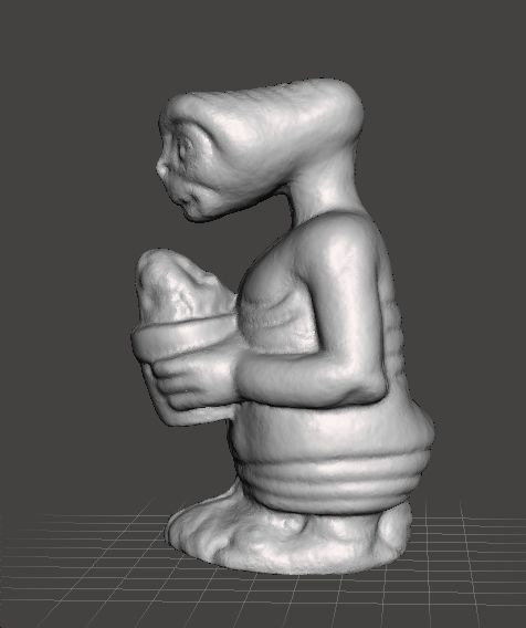ET WITH ICE CREAM 1982 PVC PLASTIC GASHAPON TOY FIGURE ALIEN 3D print model_1