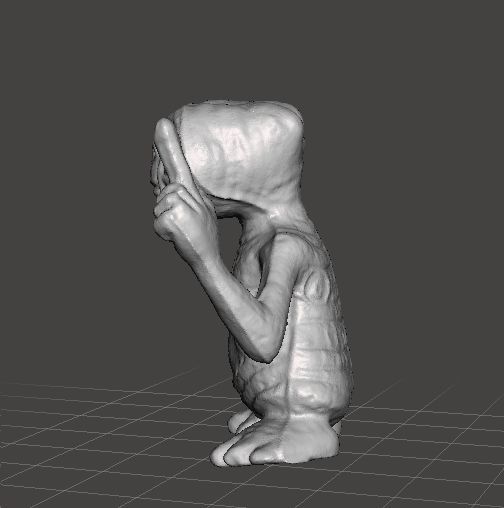 ET 1982 PVC PLASTIC GASHAPON TOY FIGURE ALIEN 80s 3D print model_1