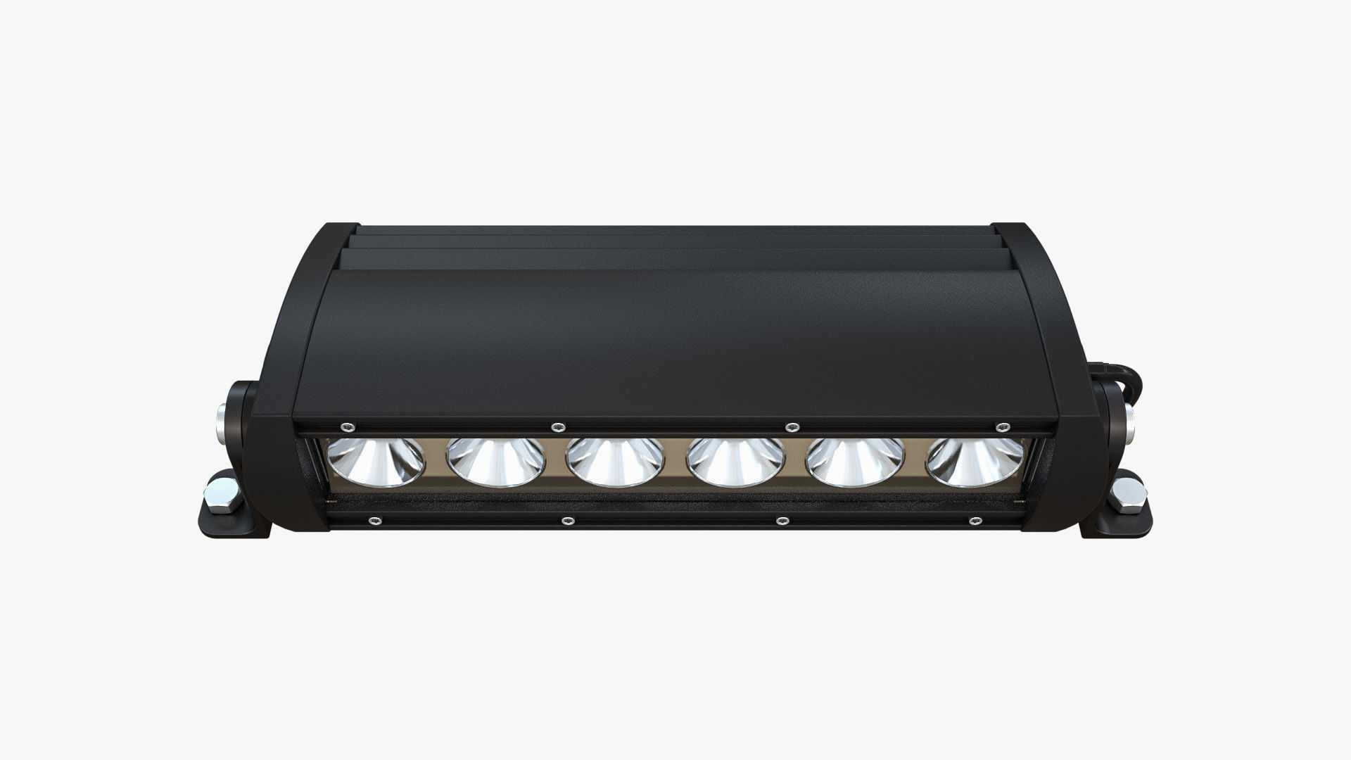 Medium LED Light Bar V2 3D model_5