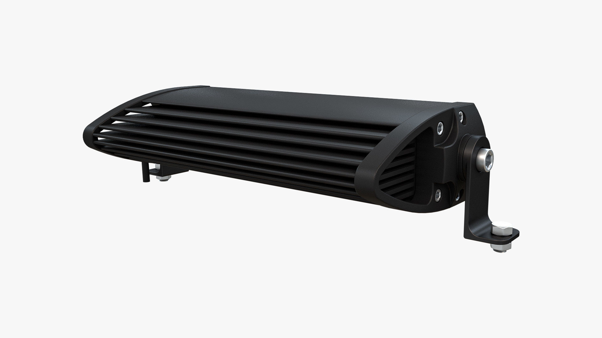 Medium LED Light Bar V2 3D model_1