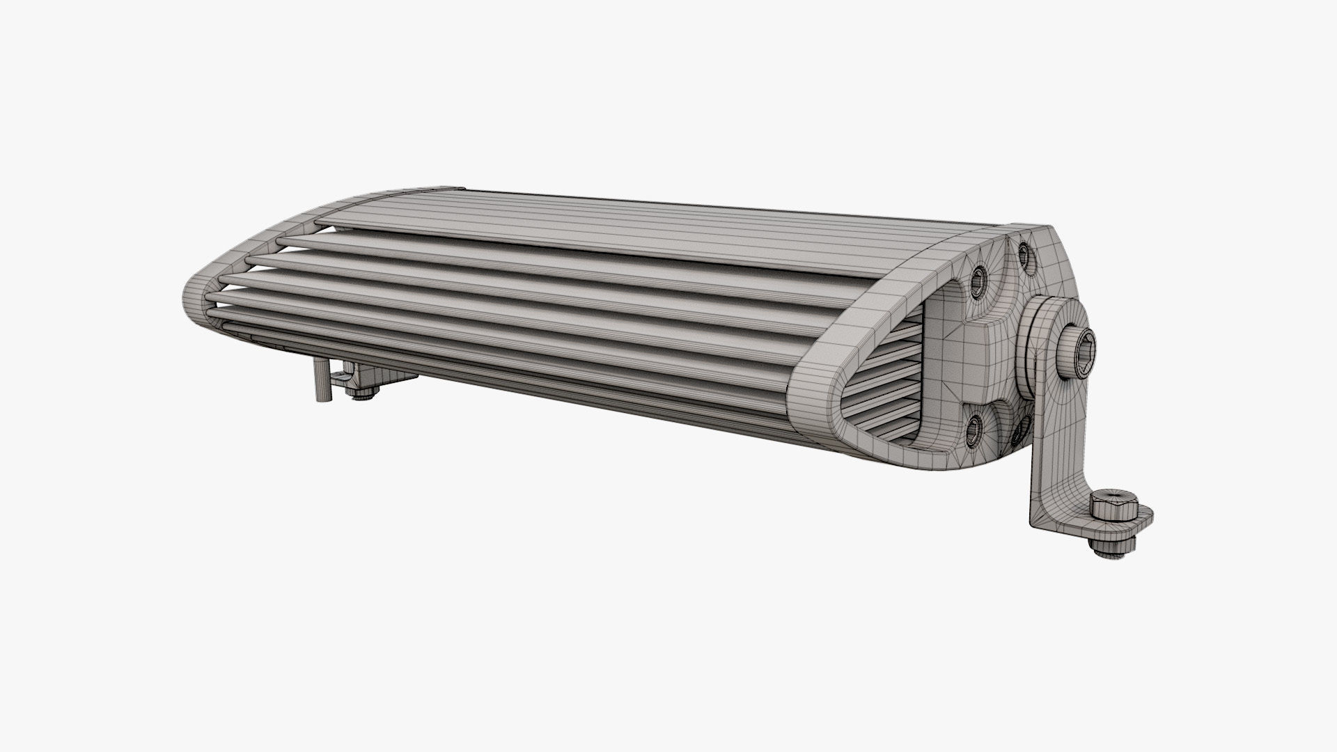 Medium LED Light Bar V2 3D model_13