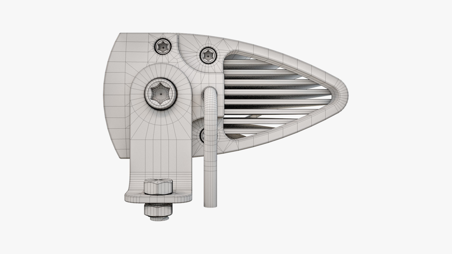 Medium LED Light Bar V2 3D model_14