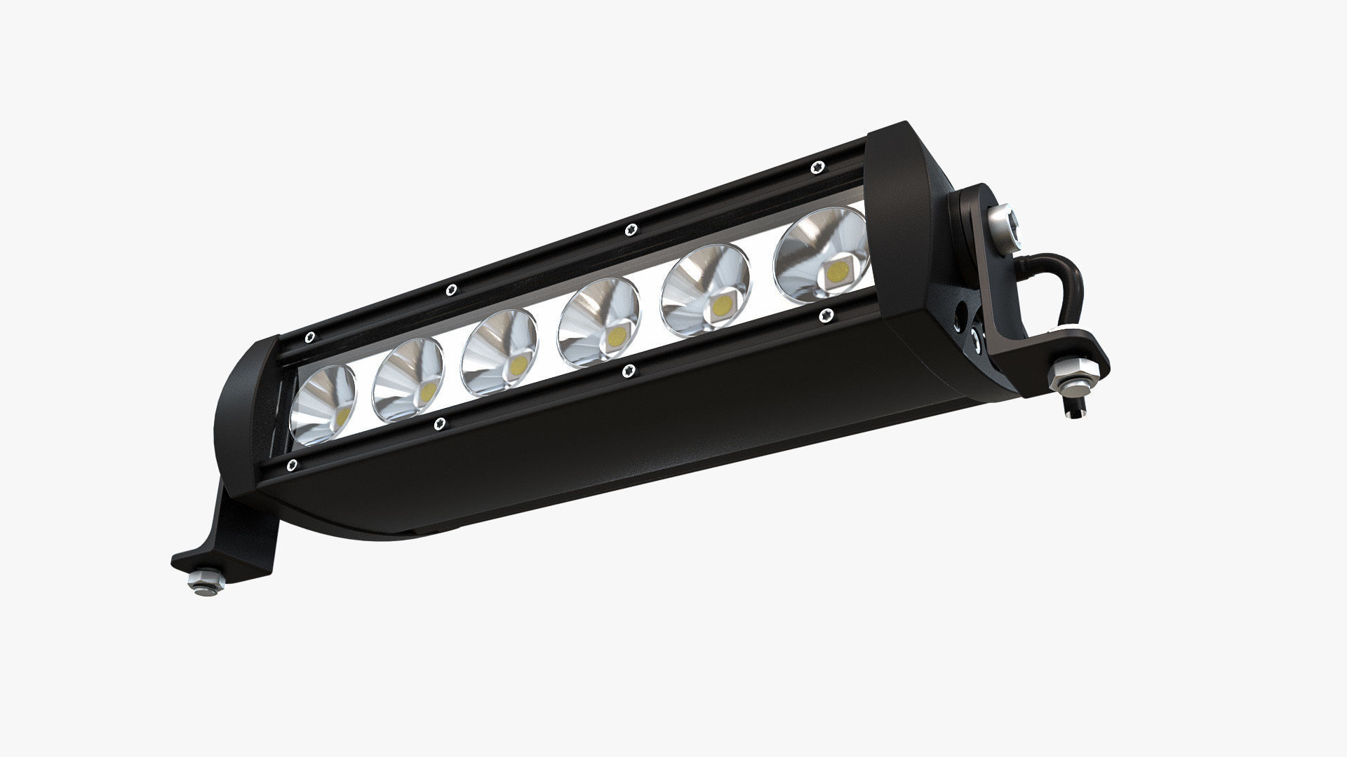Medium LED Light Bar V2 3D model_6