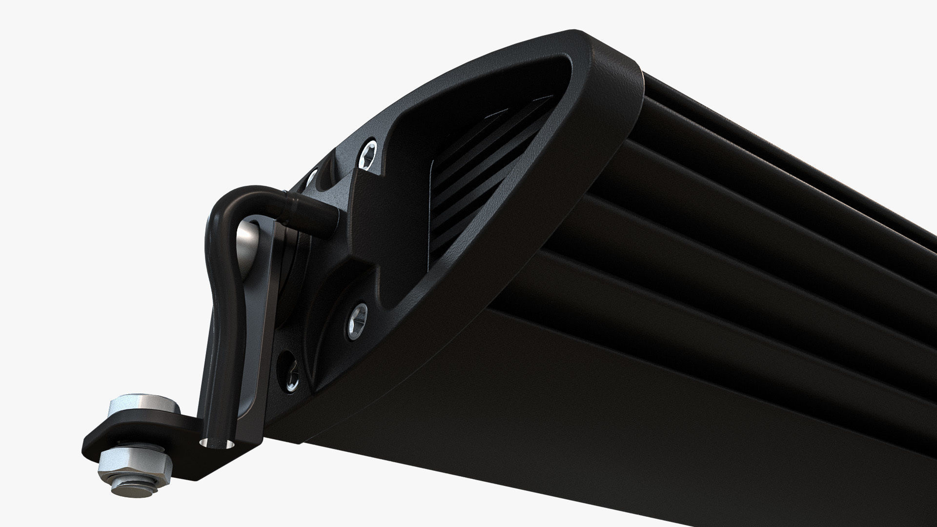 Medium LED Light Bar V2 3D model_9