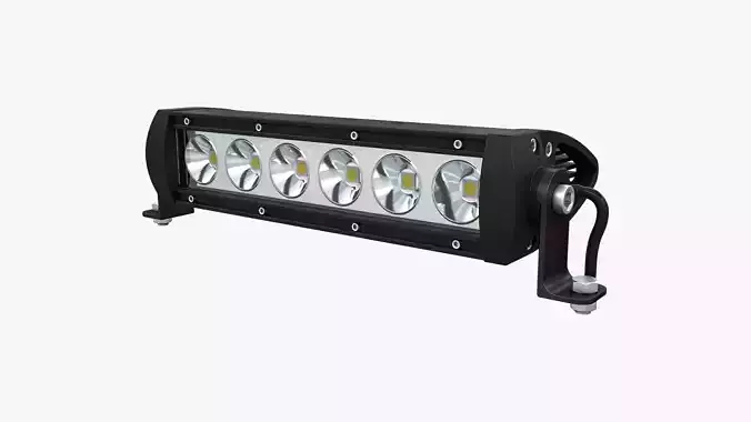 Medium LED Light Bar V2 3D model