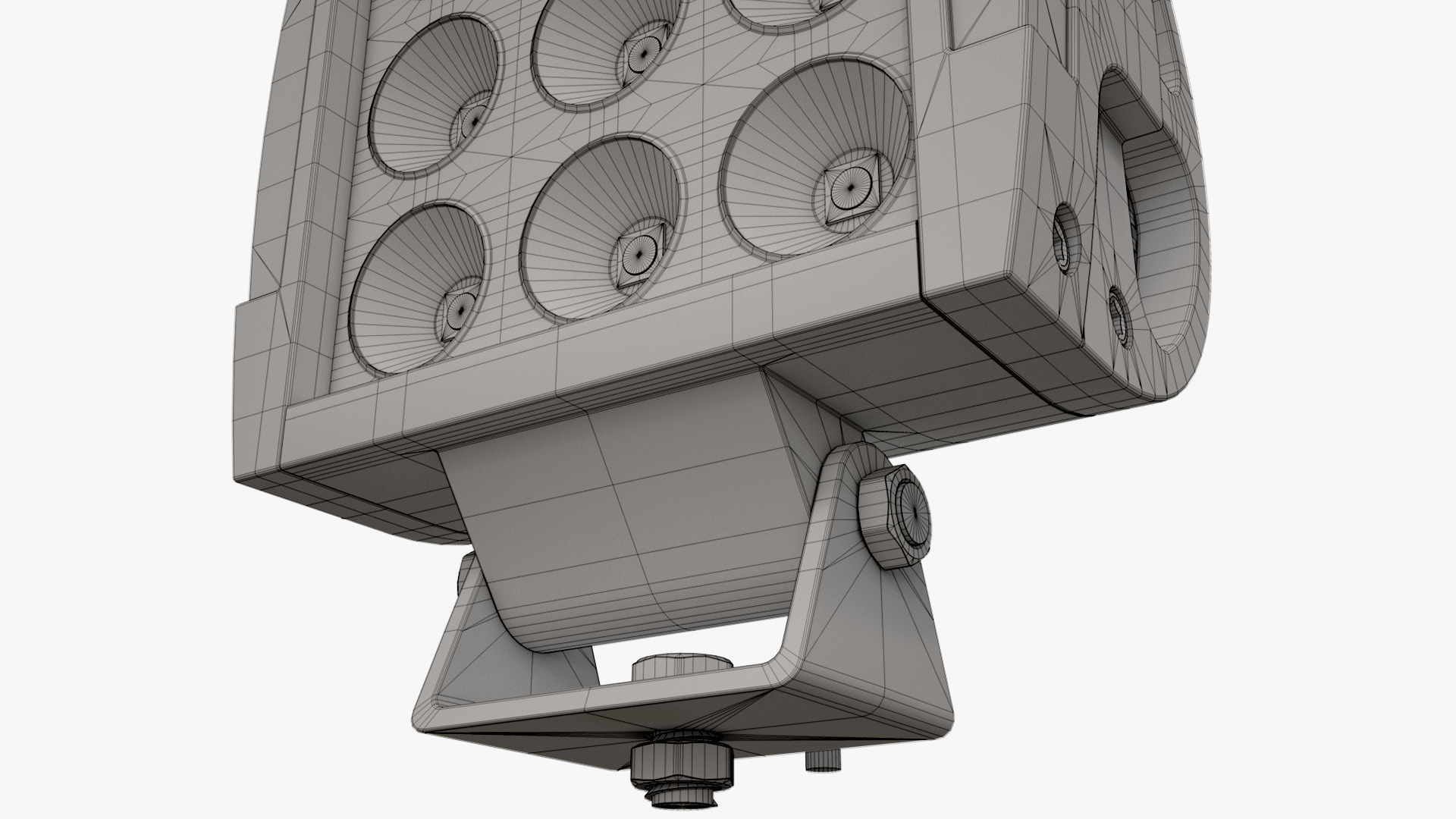 Small LED Light Bar V2 3D model_16