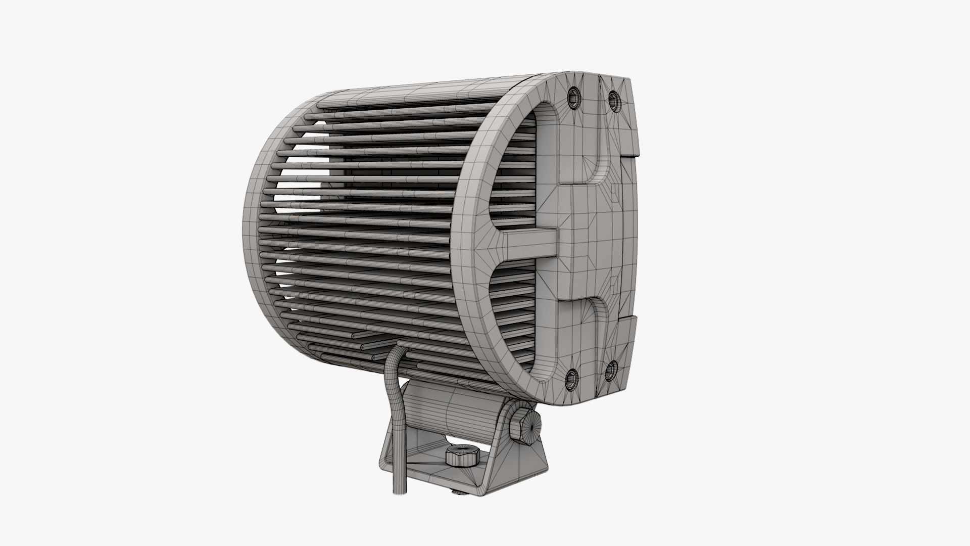 Small LED Light Bar V2 3D model_13